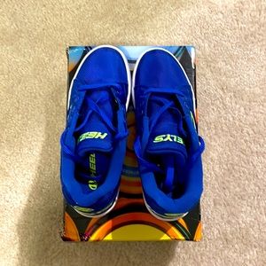 Youth Blue/Neon Green Vopel Heelys